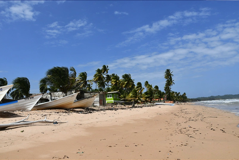 Fishing Boats on Mayaro Beach