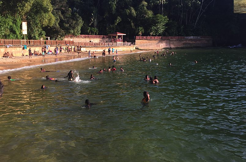 The deep, pool-like waters of Macqueripe