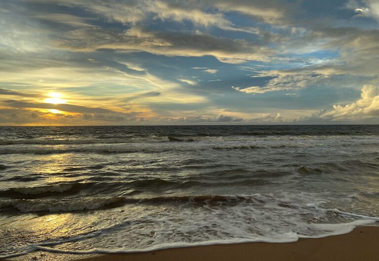Mayaro Beach at Sunset