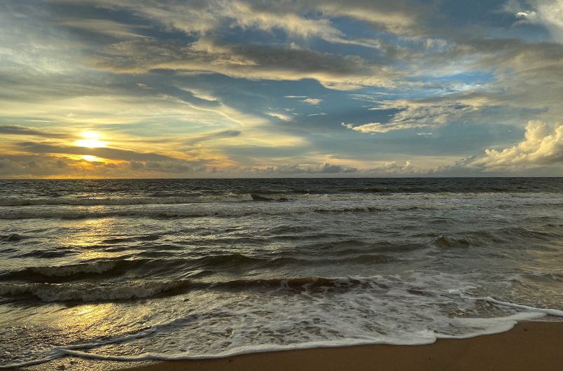Mayaro Beach at Sunset